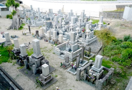 墓地改葬前