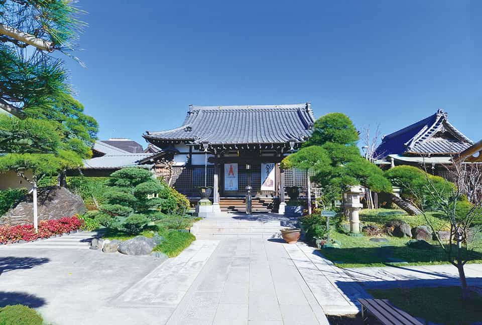 本高山 城立寺(椿墓苑)