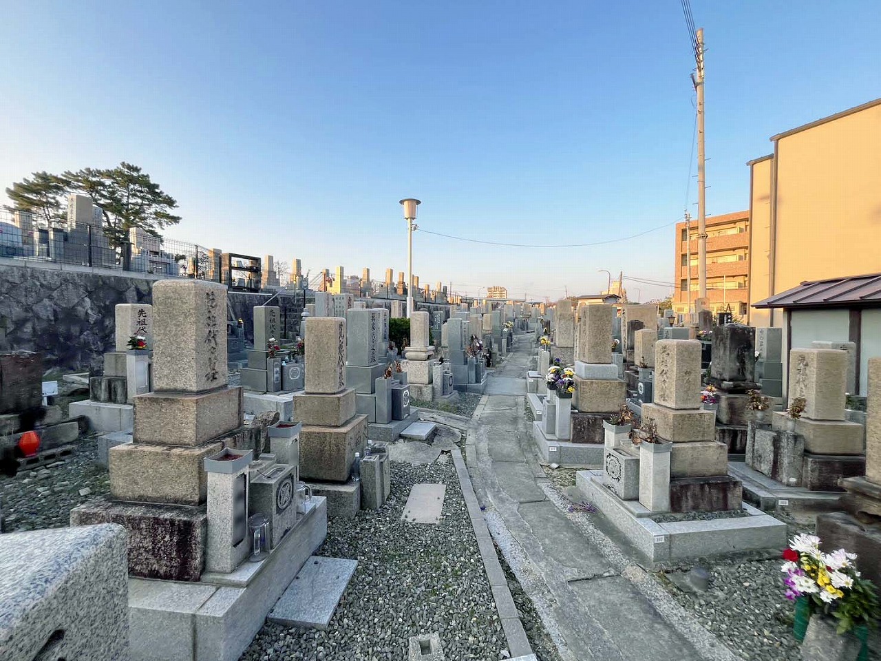 上中木田共同墓地