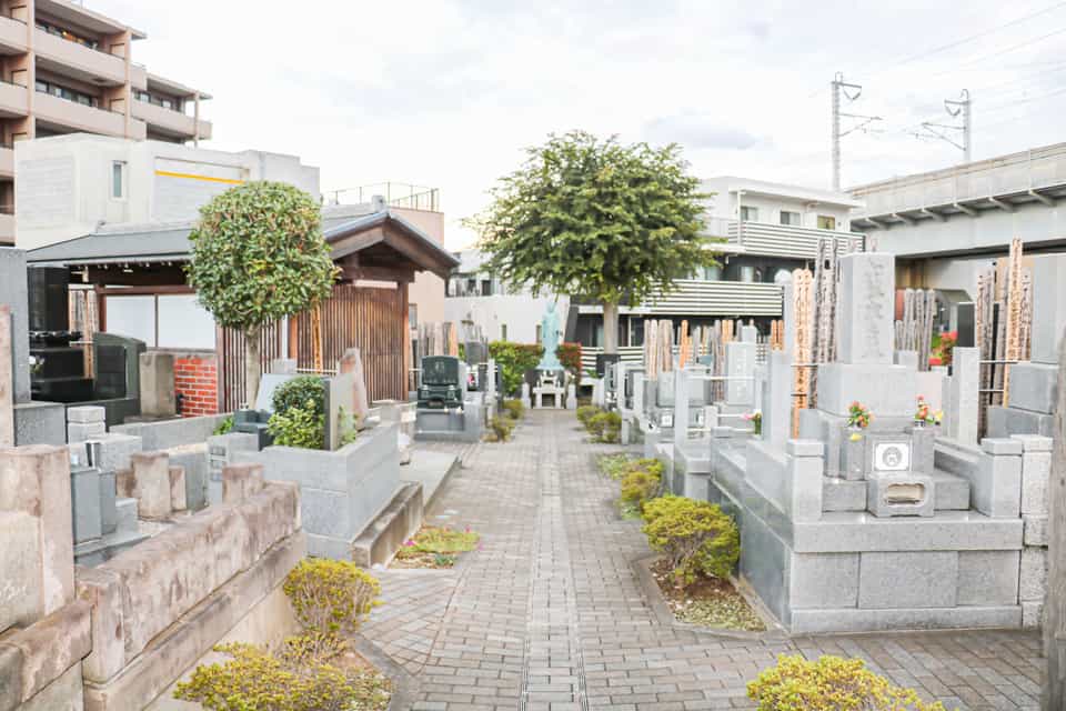 海岳山 長遠寺(旧薬師堂墓地)